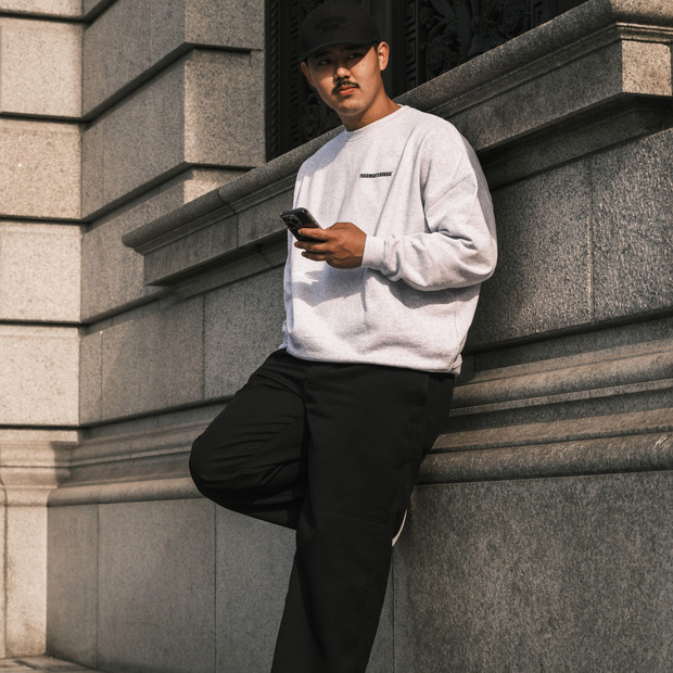 TRADMAN'S BONSAI SWEAT -ASH- 詳細画像